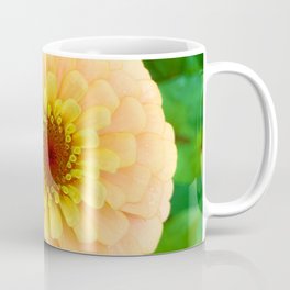 Crazy for the Common Zinnia - Floral Art Photography Coffee Mug