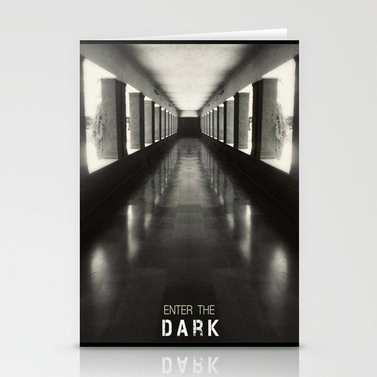Enter the dark Stationery Cards