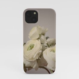 White flowers iPhone Case