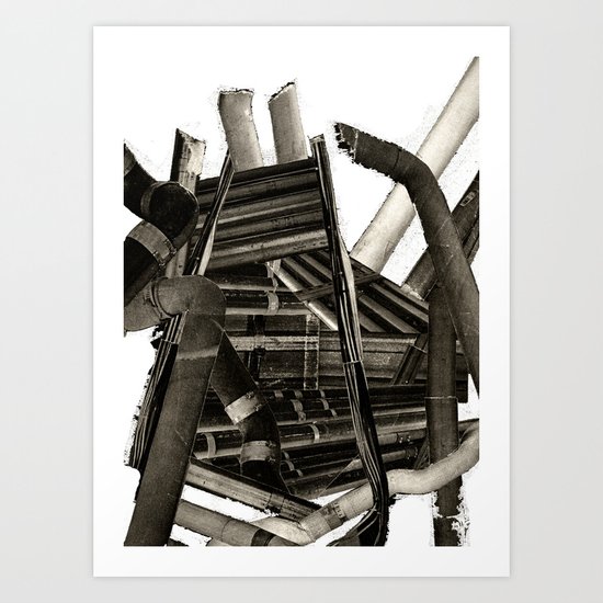 Pipes Art Print
