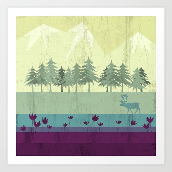 Wildlife Art Print