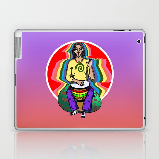 The Num Nums - Bobby Djembe Laptop & iPad Skin