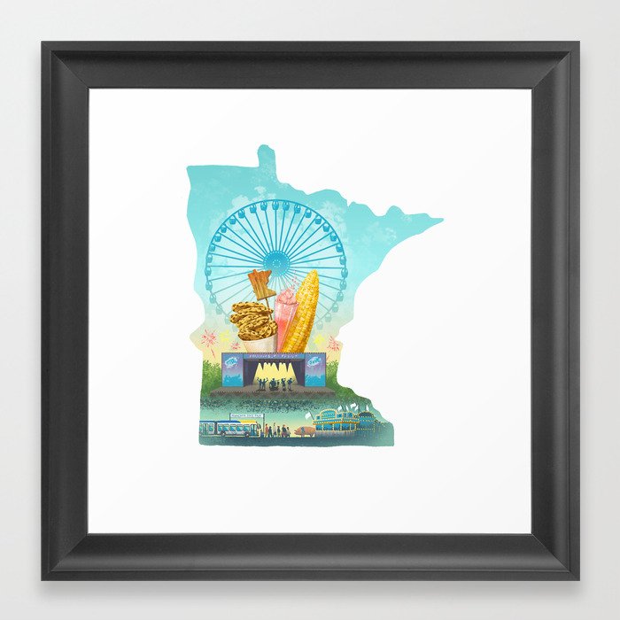 Minnesota State Fair 2 Framed Art Print