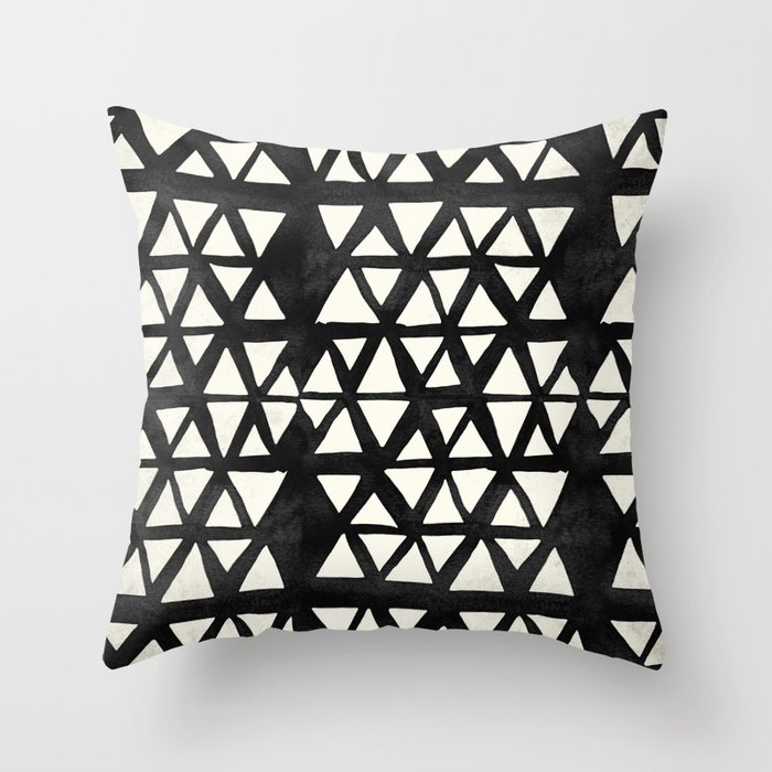Tribal Geometric Throw Pillow