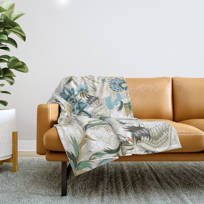 Silver blue throw blanket cheap
