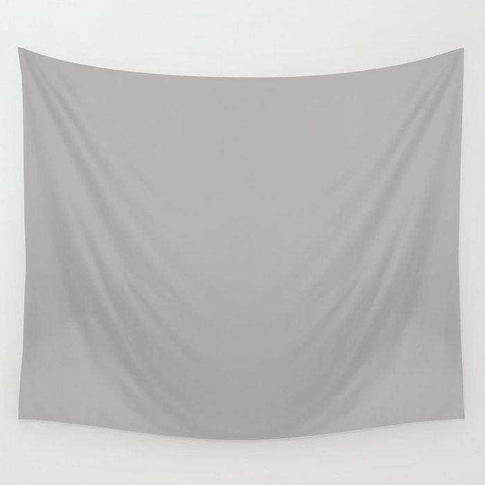 Stirling Grey Solid Color Wall Tapestry