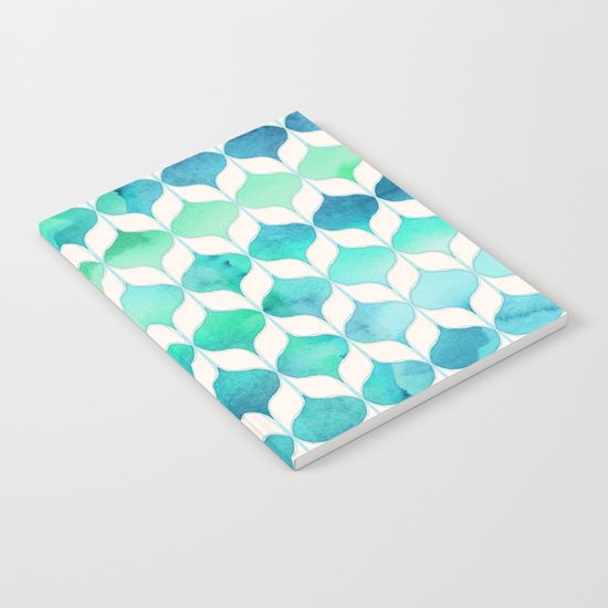 Ocean Rhythms and Mermaid's Tails Notebook