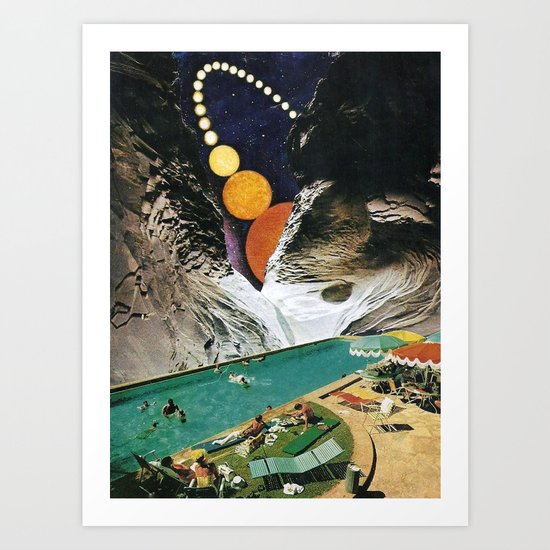 A DEDICATION / VISIONS Art Print