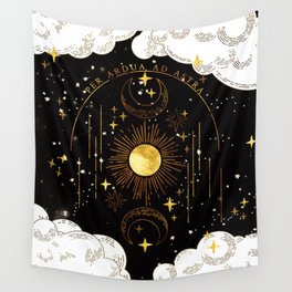 Sun And Moon Wall Tapestries For Any Decor Style Society6 Sun and moon earrings, mixed metal earrings, gift for witch, witches jewellery, boho dangle earrings. sun and moon wall tapestries for any