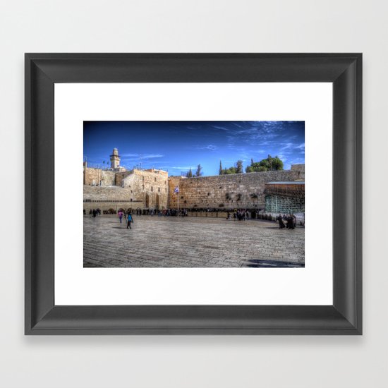 The Wailing Wall Series #1 Framed Art Print
