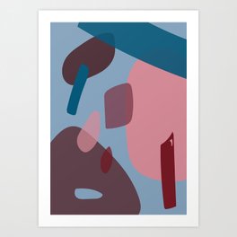 Abstract composition Art Print