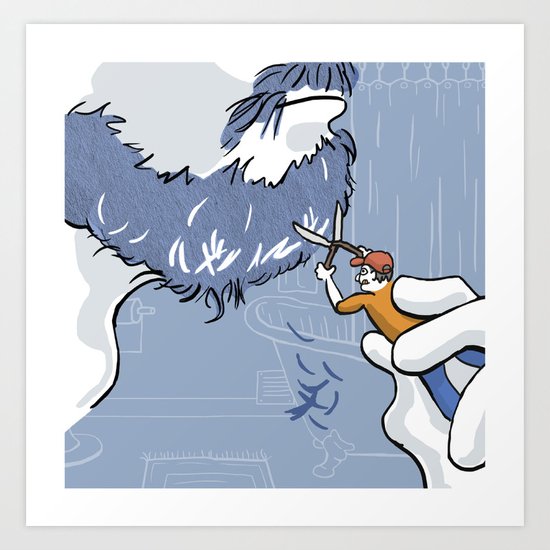 Trimmer Art Print