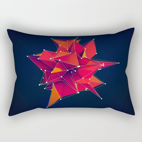 Architecture Polygons Rectangular Pillow