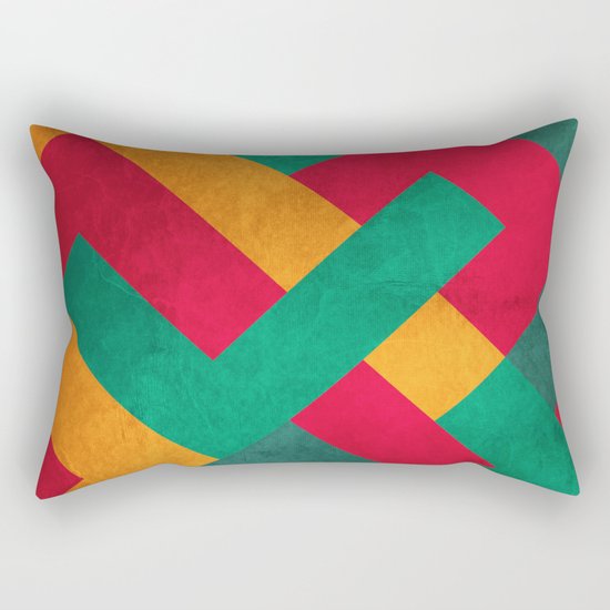 ABSTRACT 3 Rectangular Pillow