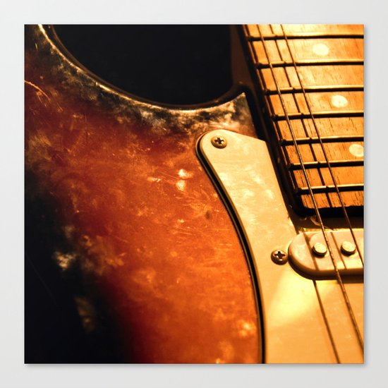 eletric guitar Canvas Print