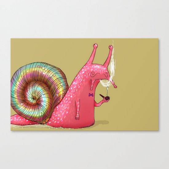 slow life, take it easy Canvas Print