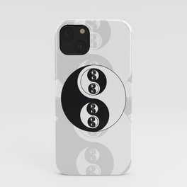 Yin Yang Fractal iPhone Case