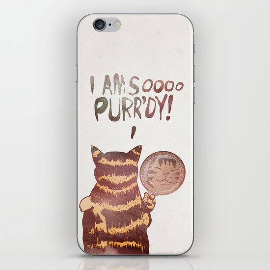 I AM SOOOO PURR'DY! iPhone & iPod Skin