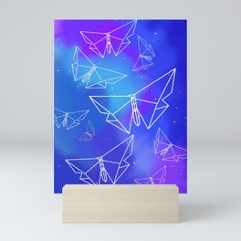 Space Butterflies Mini Art Print