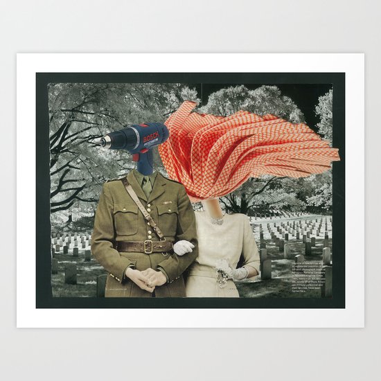 a marriage of convenience Art Print