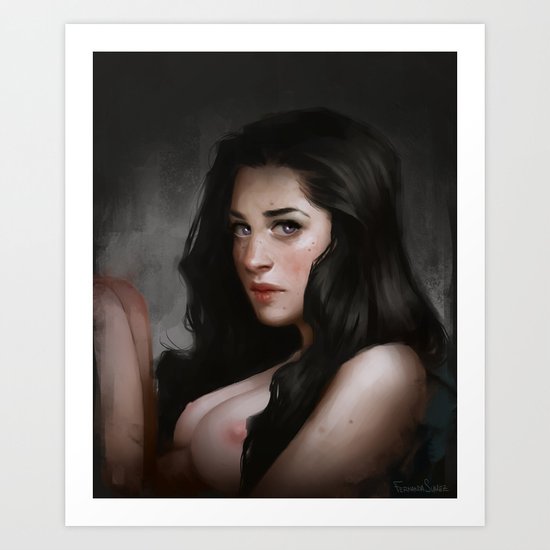 HideTheSun Art Print