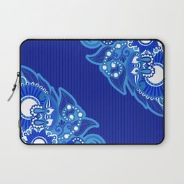 Paisley Ornament - Blue Palette Laptop Sleeve