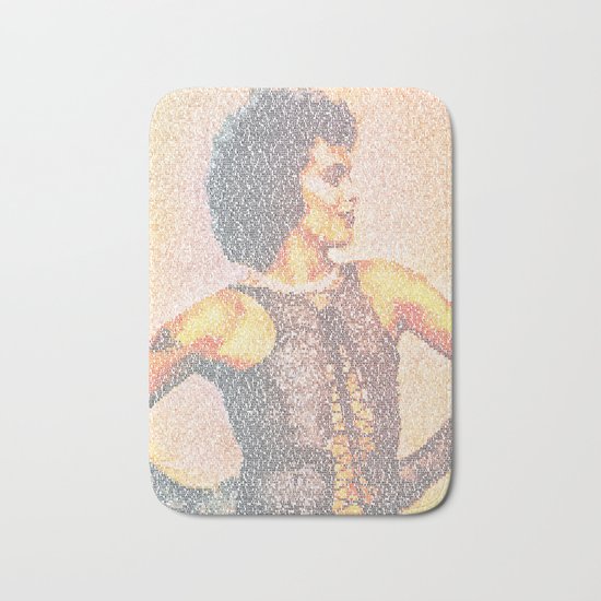 Sweet Transcript Bath Mat