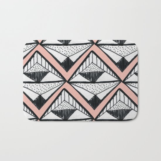Pattern w2 Bath Mat