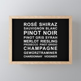 Wine Framed Mini Art Print