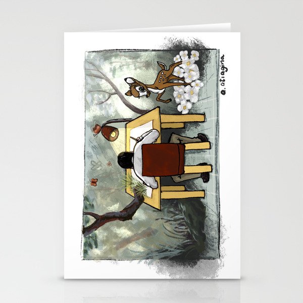 In Memory of Tyrus Wong Stationery Cards