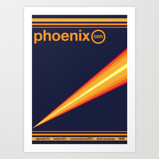 phoenix single hop Art Print