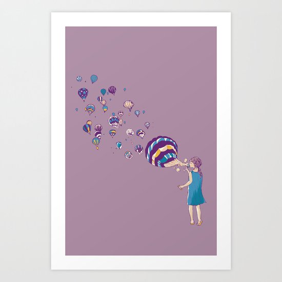 Amaze me Art Print