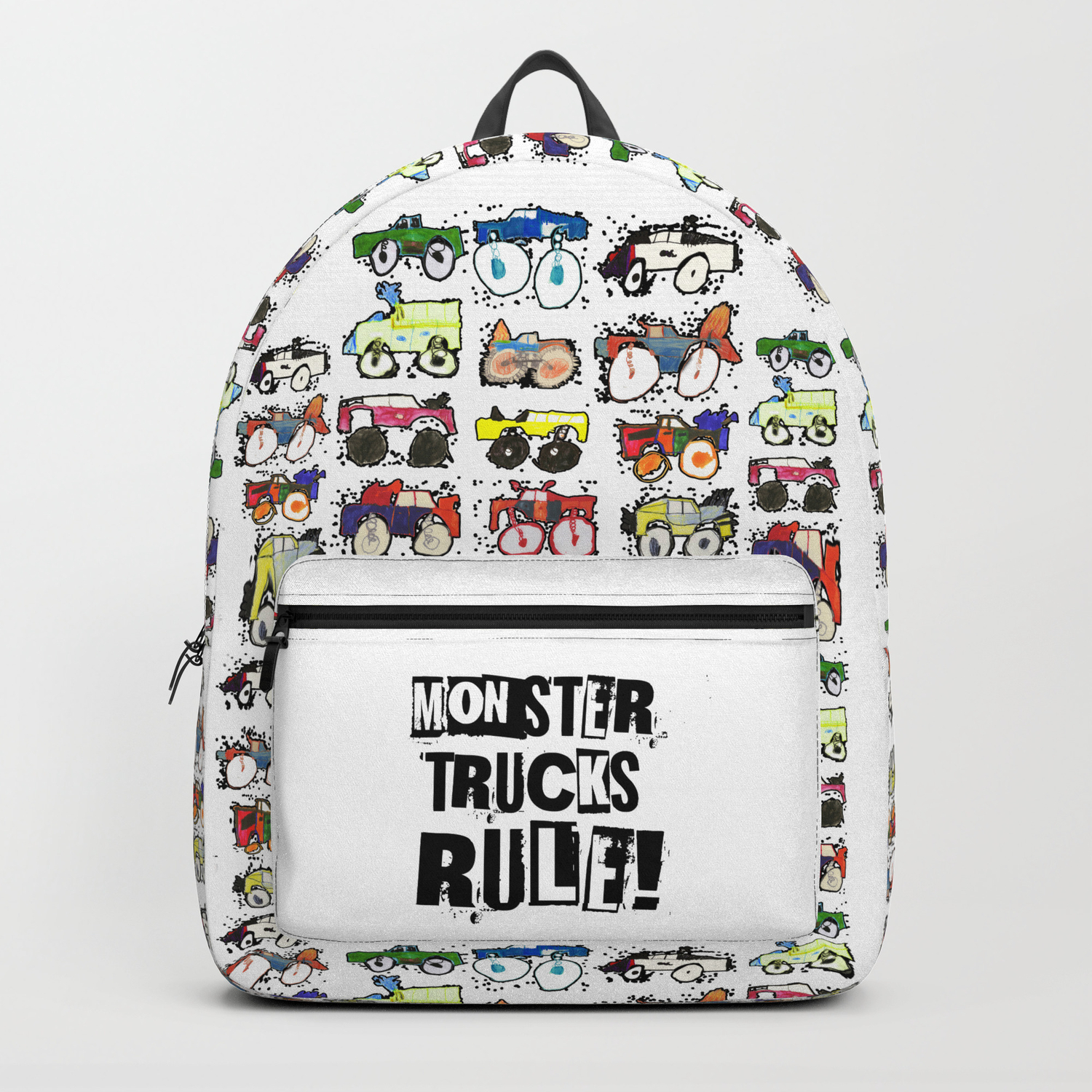 monster truck backpack