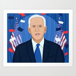 Joe Biden Art Print