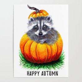 Little pumpkin Poster