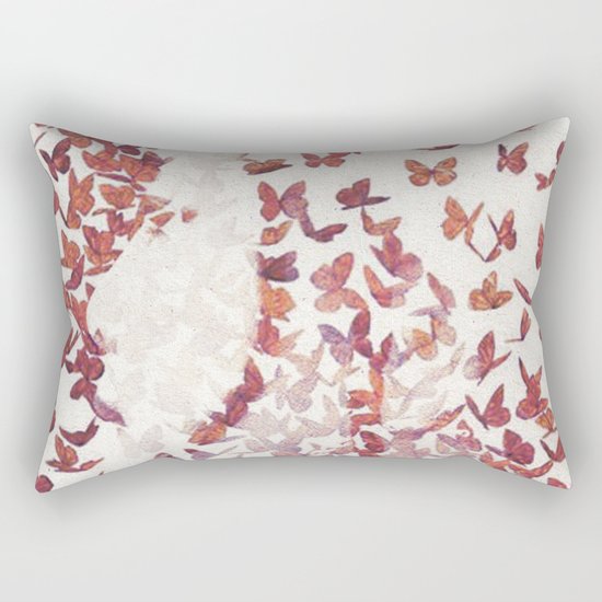 Butterfly People 4 Rectangular Pillow