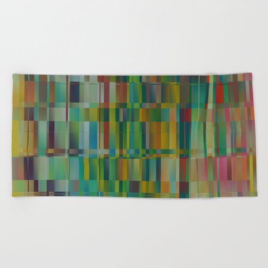 Abstract 319 Beach Towel