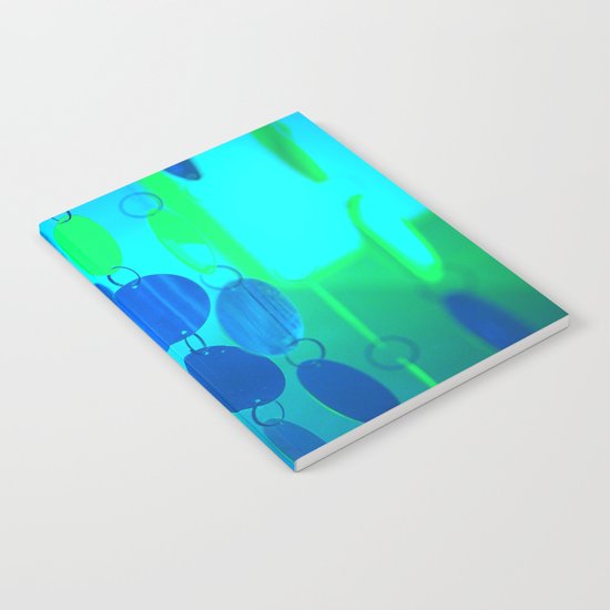UNDERWATER GLAM CIRCLES #Blue #2 Notebook
