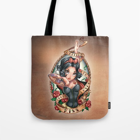 Waiting For Loves True Kiss Tote Bag