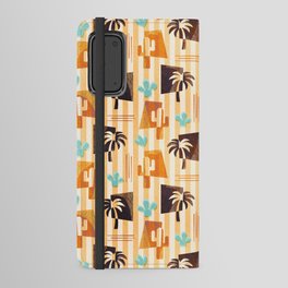 Desert Palms Mid-Century Modern Android Wallet Case