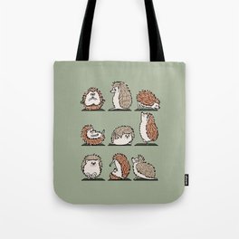 Hedgehog Yoga Tote Bag