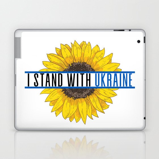 I stand with Ukraine Laptop & iPad Skin