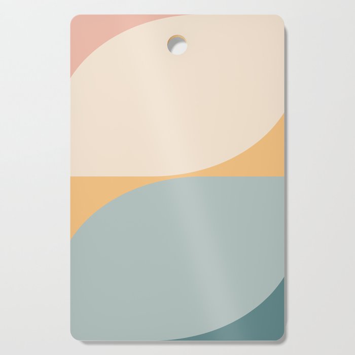 Almond Abstract XIII Cutting Board