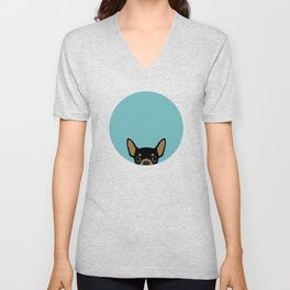 Chihuahua V Neck T Shirt