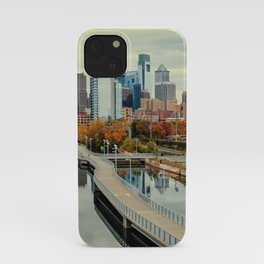 Philadelphia Fall Skyline iPhone Case