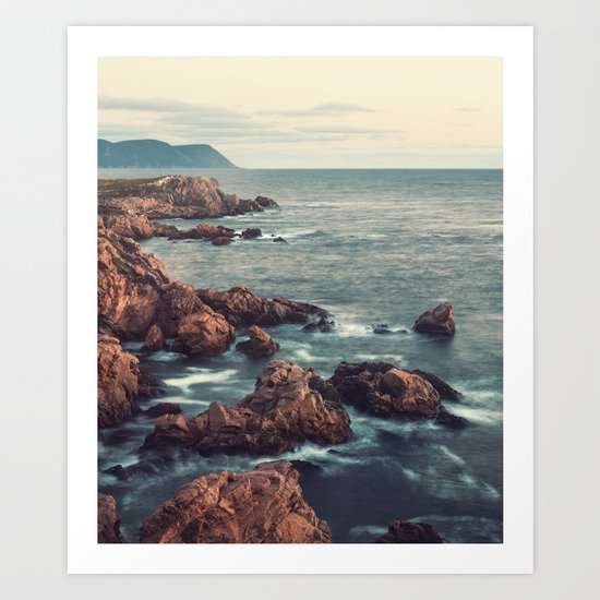 Rugged Coastline Art Print