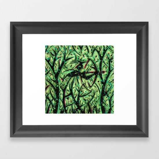Orixás - Oxossi Framed Art Print