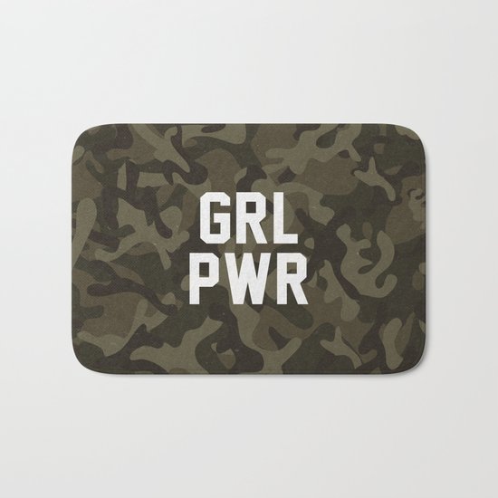 GRL PWR Bath Mat