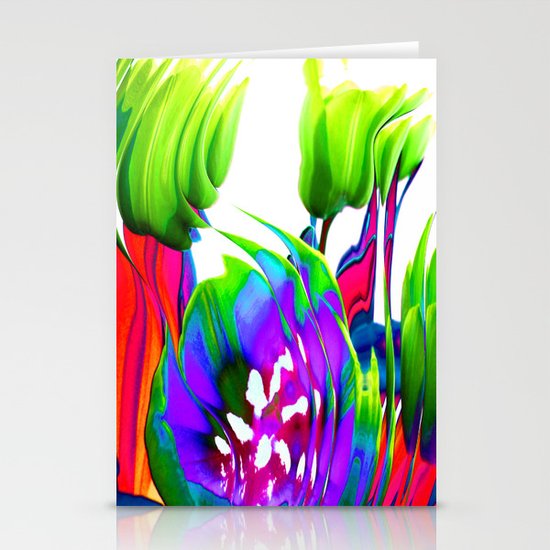 Flower Art Stationery Cards