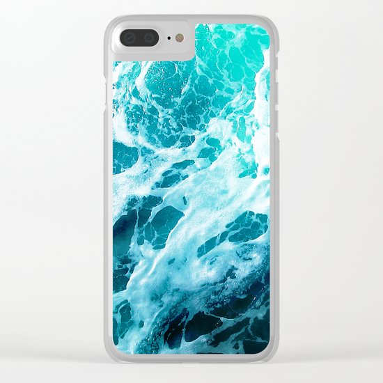 Out there in the Ocean Clear iPhone Case